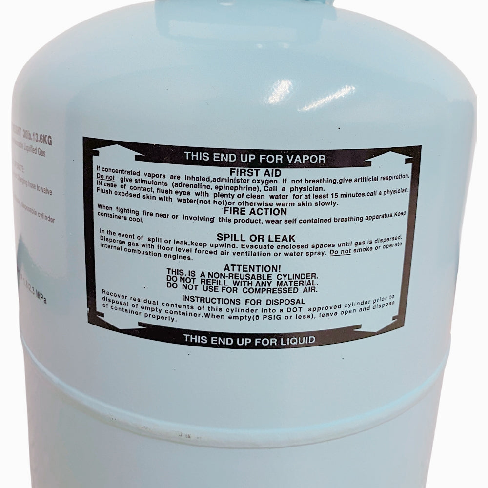 30LB R134A R-134A Freon-Kältemittelgas