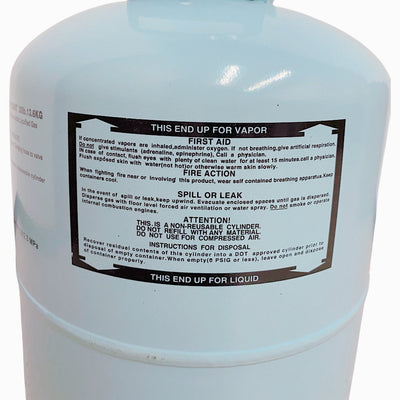 30LB R134A R-134A Freon-Kältemittelgas